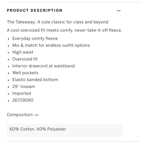 Vs pink fleece baggy campus sweatpants crew neck sweatshirt navy - Picture 9 of 10